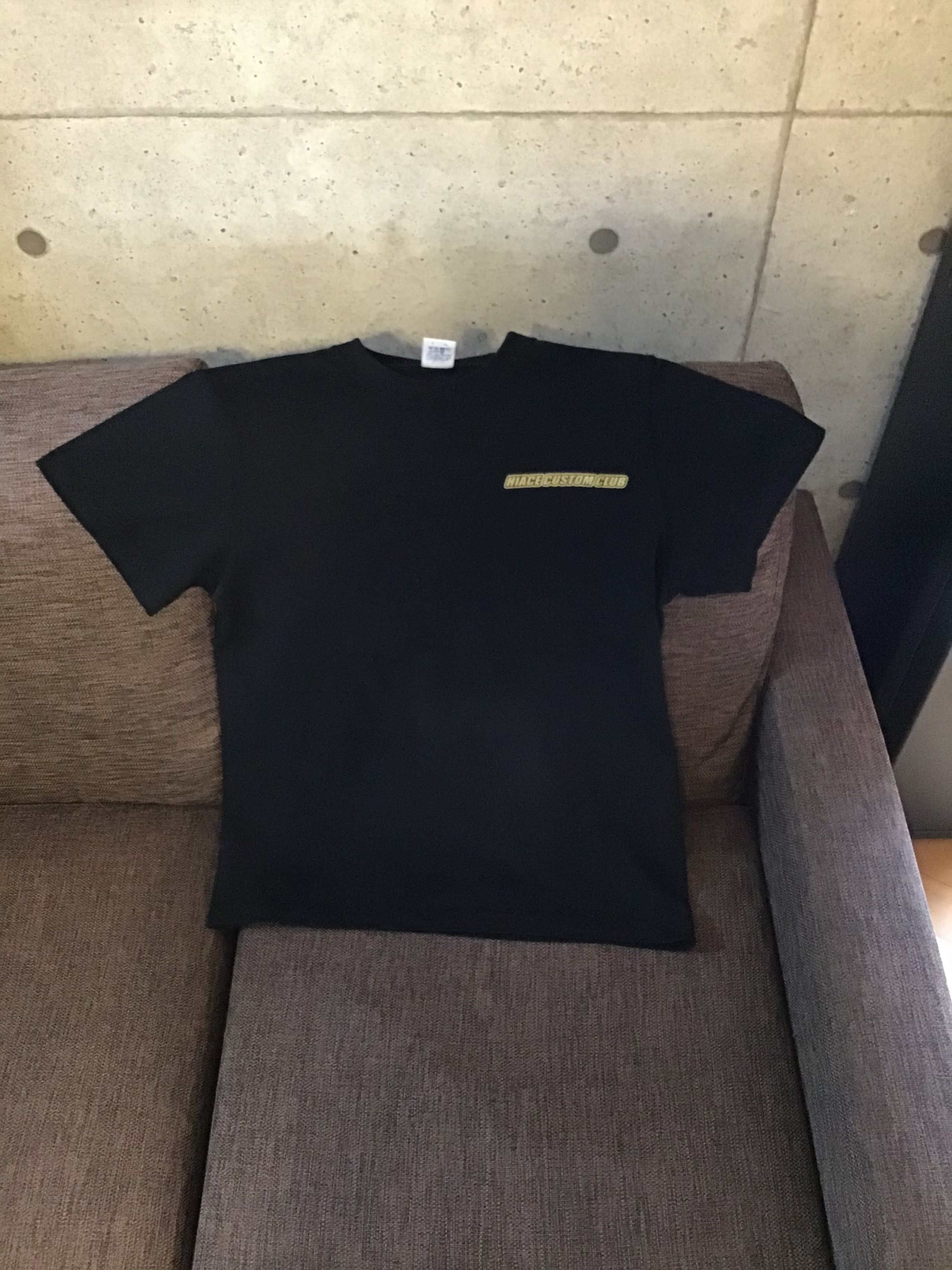 HCC　Tシャツ　黒地ホワイト