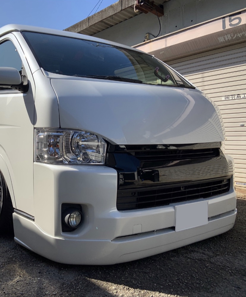 ワイド車両用　ハーフスポイラー　タイプⅠ